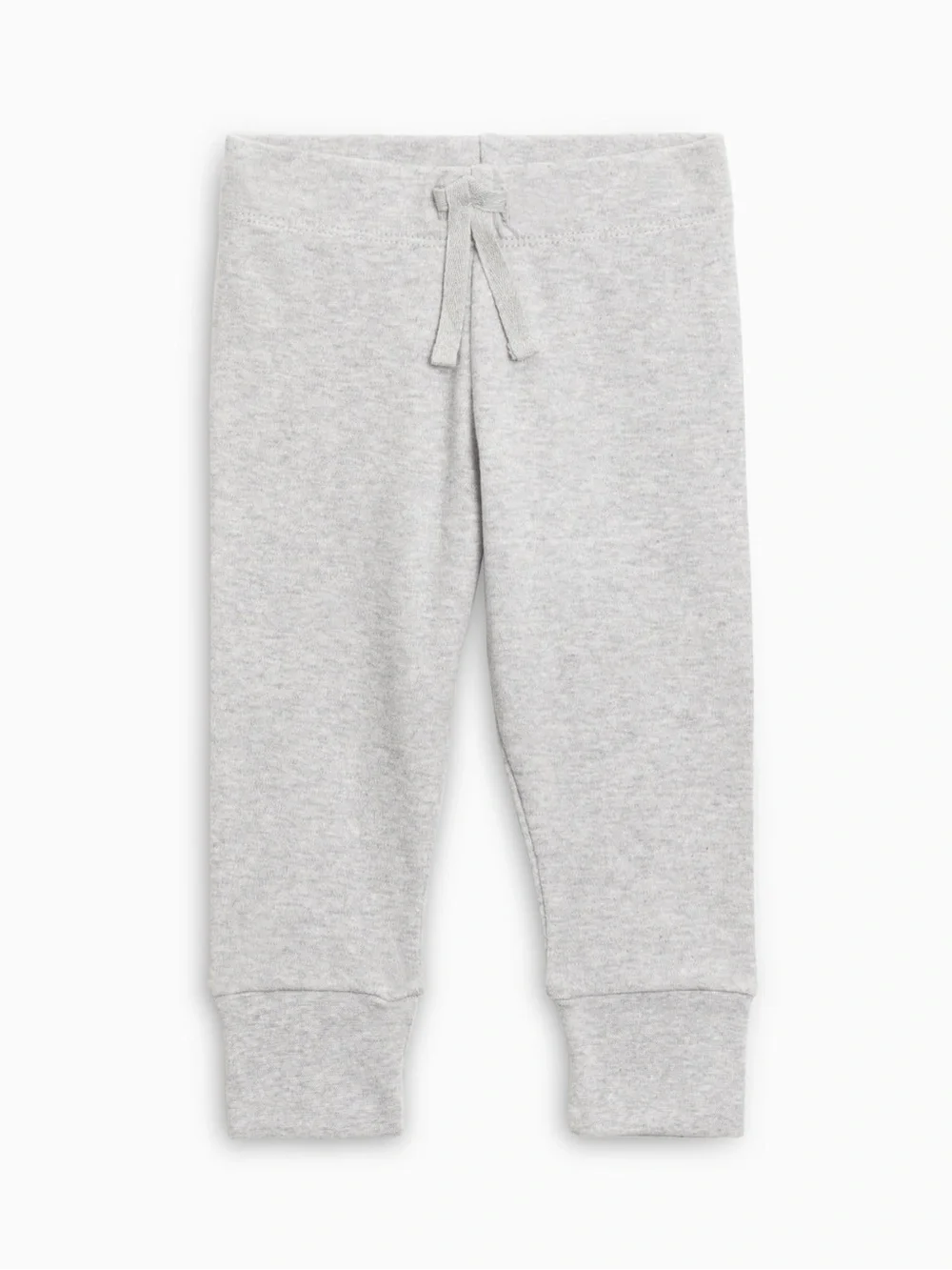 NWT Colored Organics Light Gray Kids Joggers 12-18M